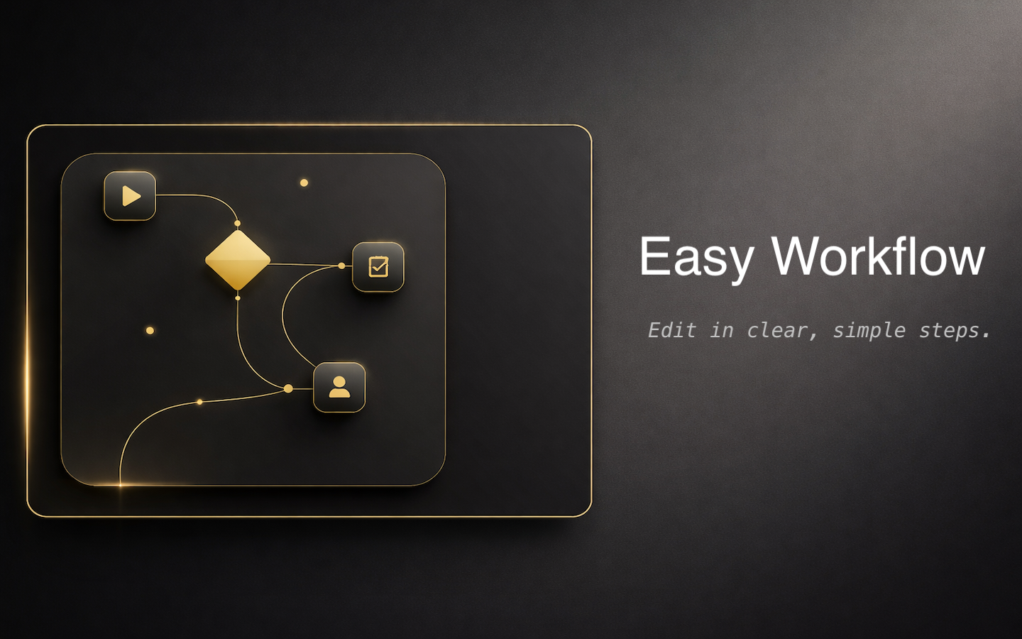Afterglow easy workflow view